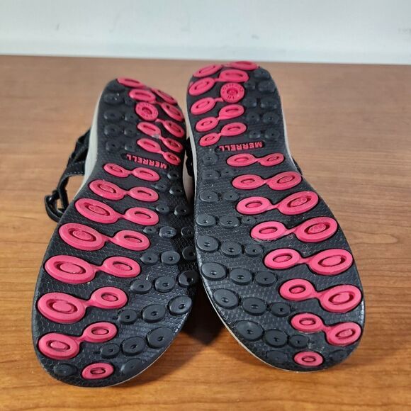 Merrell Cedrus Convertible Hiking Sport Sandals Black Rose Red Womens Size 10 - Picture 11 of 11